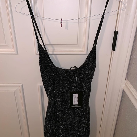 Pretty Little a Thing Sparkly Cowl Dress - Picture 2 of 2